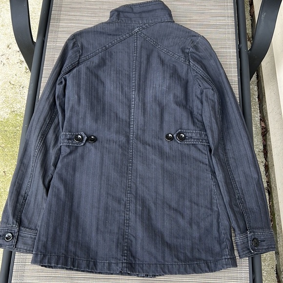 🎯RARE Stussy Military Style Jacket Gray Size Small - Picture 9 of 14